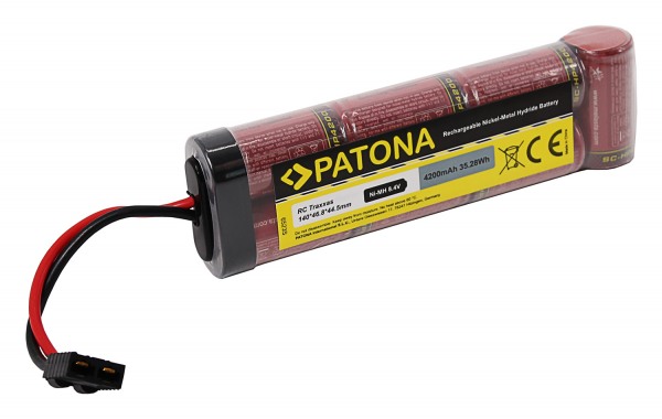 Batería RC 8.4V 4200mAh Ni-MH con conector Traxxas para vehículos RC